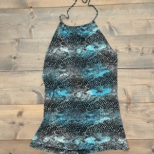⬇️PRICE DROP⬇️ Bebe Snake Print Halter